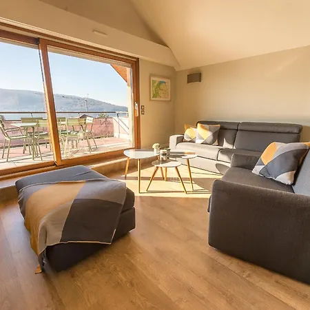 Le Duplex - 2 Ch, Terrasse Vue Apartamento Veyrier-du-Lac
